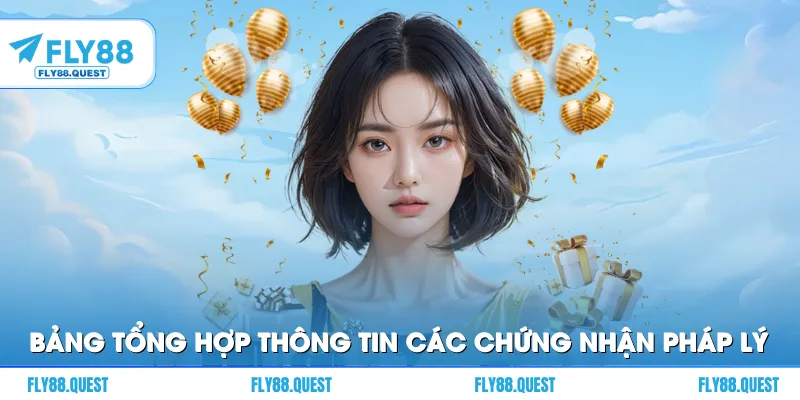 Bảng tổng hợp thông tin chi tiết các chứng nhận pháp lý