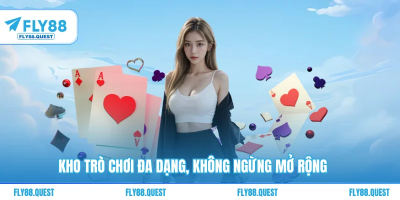 Kho Trò Chơi Đa Dạng, Không Ngừng Mở Rộng