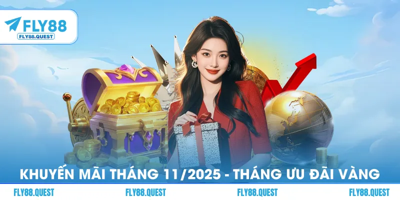 Khuyến Mãi Tháng 11/2025 - Tháng Ưu Đãi Vàng Để Săn Thưởng