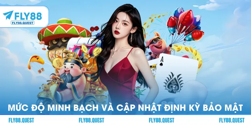 Mức độ minh bạch và cập nhật định kỳ trong chính sách bảo mật