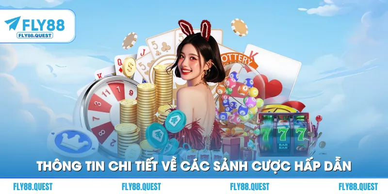 Thông tin chi tiết về các sảnh cược hấp dẫn